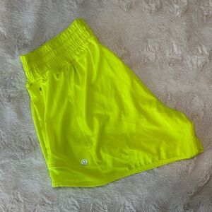 Neon Lululemon Shorts
